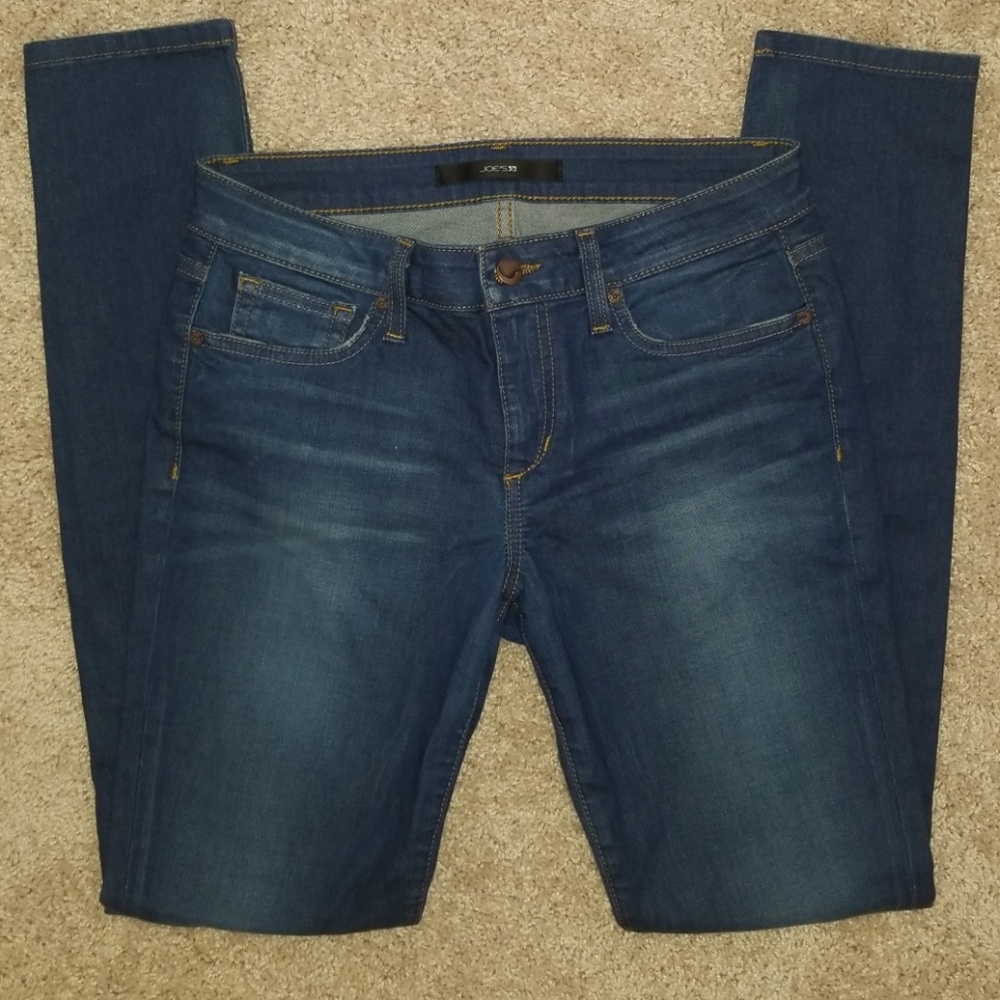 Joe's Denim Blue Skinny Jeans Size 28 - Picture 2 of 8